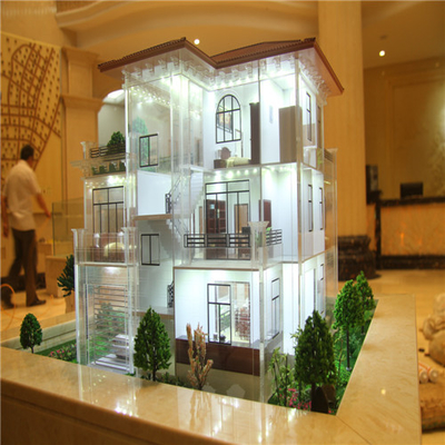 Fabricante modelo arquitectónico interior, modelo durável da disposição da casa fornecedor