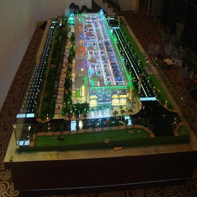 Portable modelo arquitectónico Eco-amigável do fabricante para o planeamento do centro comercial fornecedor