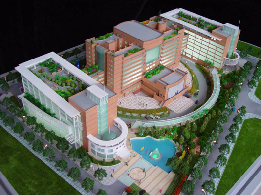 Portable modelo arquitectónico Eco-amigável do fabricante para o planeamento do centro comercial fornecedor