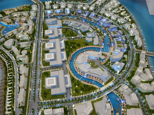 Fabricante modelo arquitectónico diminuto, rendição consideravelmente residencial da construção do parque fornecedor