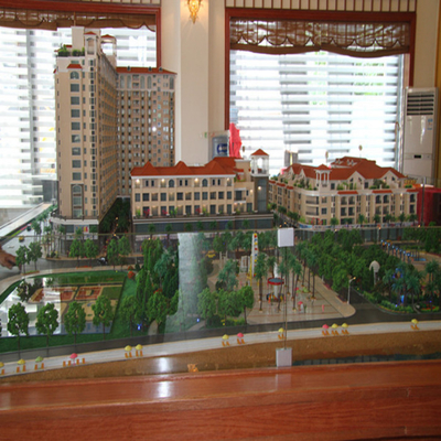 Fabricante modelo arquitectónico diminuto, rendição consideravelmente residencial da construção do parque fornecedor