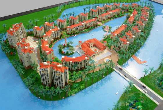 Fabricante modelo arquitectónico diminuto residencial, modelo arquitectónico bonito da casa de campo 3D fornecedor