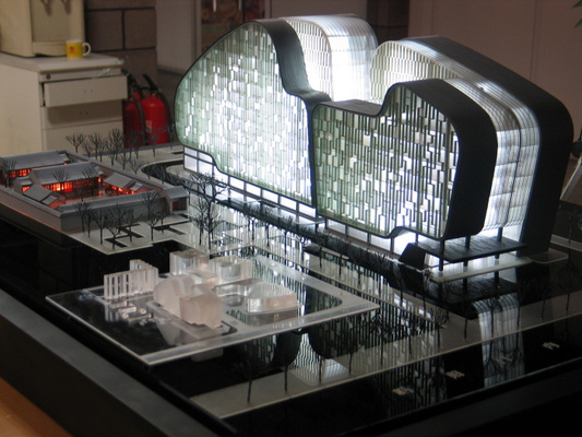 Bens modelo arquitectónicos diminutos do fabricante para o planeamento da ciência e do parque de tecnologia fornecedor