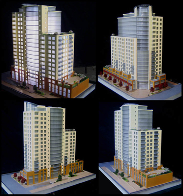 Bens modelo arquitectónicos diminutos do fabricante para o planeamento da ciência e do parque de tecnologia fornecedor