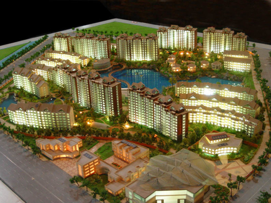 Fabricante modelo arquitectónico diminuto residencial, personalizado iluminando o modelo à escala fornecedor