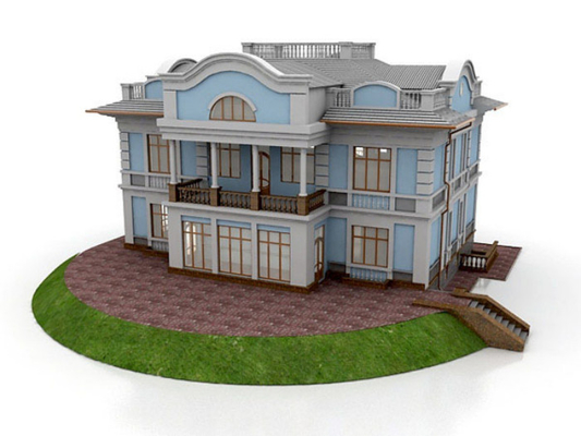 Fabricante modelo arquitectónico diminuto 3D bonito para a construção de casa fornecedor