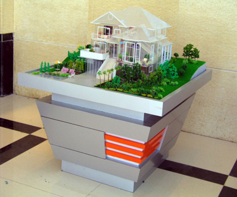 Fabricante modelo arquitectónico diminuto 3D bonito para a construção de casa fornecedor