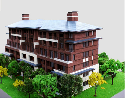 Fabricante modelo arquitectónico diminuto da construção residencial com sistema de iluminação fornecedor