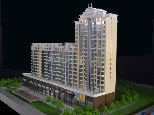 Fabricante modelo arquitectónico diminuto residencial bonito com suporte da tabela fornecedor