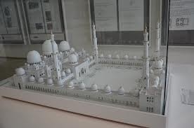 Fabricante modelo arquitectónico diminuto durável para a construção da mesquita, fabricante modelo fornecedor