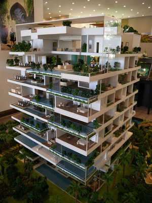 O fabricante modelo arquitectónico da casa de campo luxuosa, interior detalha a mostra do modelo à escala fornecedor