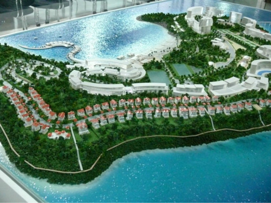 fabricante 3D modelo arquitectónico diminuto para o apartamento residencial com vista agradável fornecedor