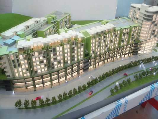 Fabricante modelo arquitectónico diminuto com a casa de procura agradável/apartamento residencial fornecedor