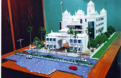Fabricante modelo arquitectónico diminuto de Gurudwara, modelos regionais da arquitetura fornecedor