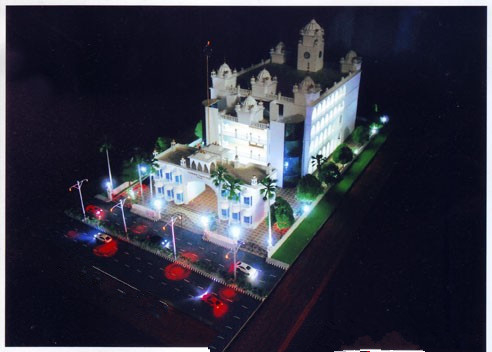 Fabricante modelo arquitectónico diminuto de Gurudwara, modelos regionais da arquitetura fornecedor