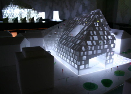 Fabricante modelo arquitectónico diminuto durável para a construção modular da exposição fornecedor