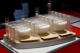 Fabricante modelo arquitectónico da disposição da exposição, suporte modular da construção da exposição fornecedor