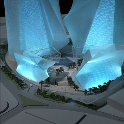Fabricante modelo arquitectónico diminuto de cristal, 3D construção de modelos de cristal, factura modelo fornecedor