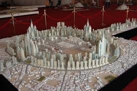 Fabricante modelo arquitectónico diminuto de Real Estate, mostra ambiental do modelo à escala fornecedor