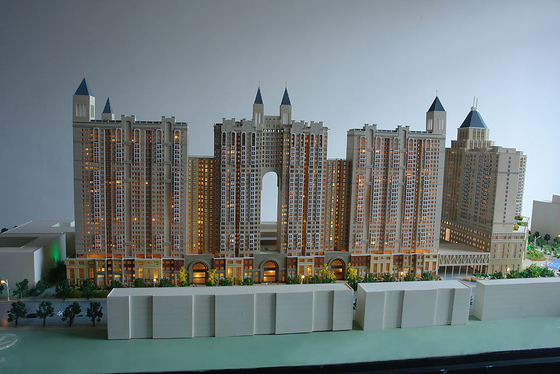 3D fabricante modelo arquitectónico diminuto, Real Estate que constrói o modelo à escala, factura modelo fornecedor