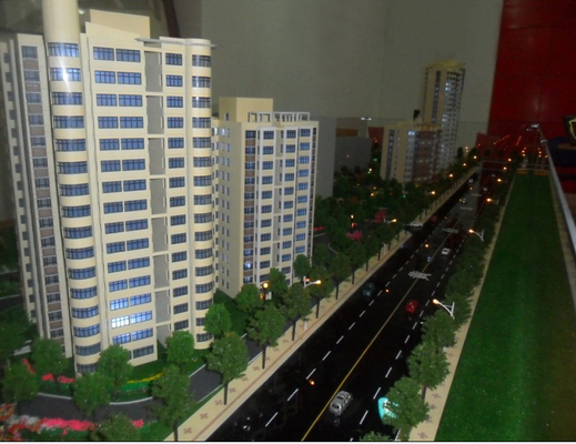 Miniatura modelo arquitectónica do fabricante da iluminação bonita para o projeto de organismos de investimento imobiliário fornecedor