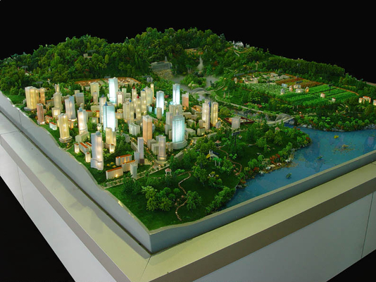 Iluminação bonita do fabricante modelo arquitectónico durável para Real Estate fornecedor