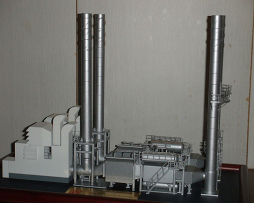 Miniatura modelo arquitectónica durável acrílica do fabricante para o planeamento industrial da disposição fornecedor