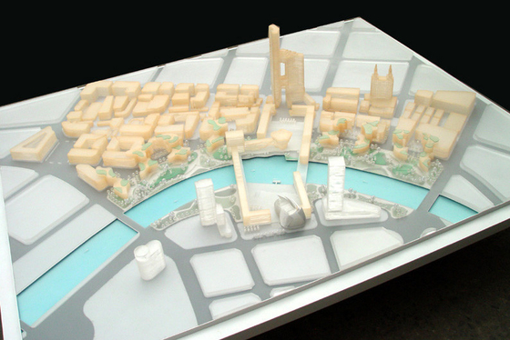 A miniatura modelo arquitectónica acrílica do fabricante para o quadrado/Limei da alameda modela fornecedor