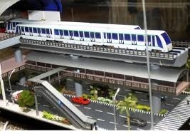 miniatura modelo arquitectónica Eco-amigável do fabricante para o planeamento da estação de metro fornecedor