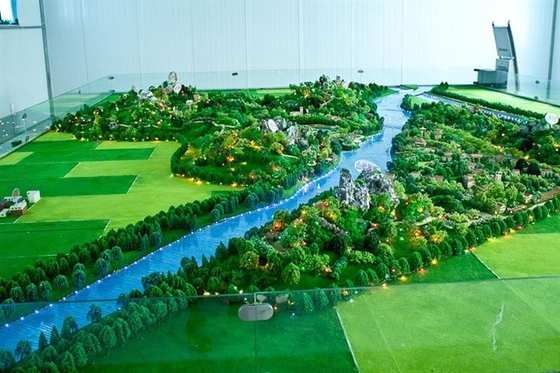 Fabricante modelo arquitectónico diminuto monocromático, modelo à escala monocromático fornecedor