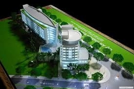 Plástico modelo arquitectónico diminuto do ABS do fabricante para o planeamento do hotel fornecedor
