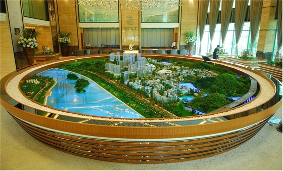 Fabricante modelo arquitectónico do planeamento de terra, modelo à escala da estância turística fornecedor