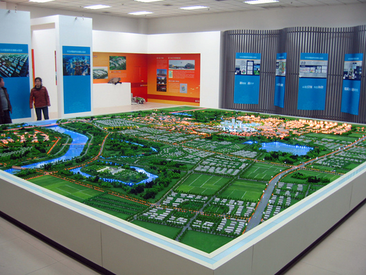 Fabricante modelo arquitectónico do planeamento urbano, modelos à escala de uso da terra da cidade fornecedor