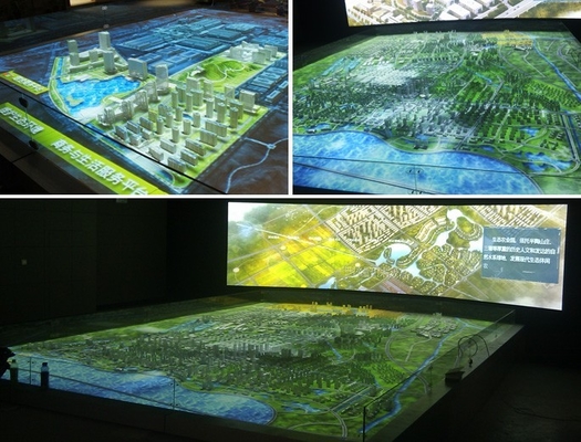 Fabricante modelo arquitectónico do planeamento urbano, modelos à escala de uso da terra da cidade fornecedor