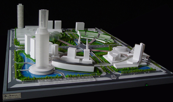 fabricante modelo arquitectónico Eco-amigável, praia/modelo à escala recurso do oceano fornecedor