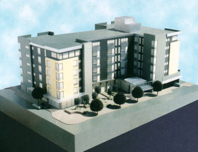 fabricante modelo arquitectónico Eco-amigável para a construção do hospital fornecedor