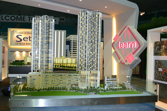 Fabricante modelo arquitectónico do governo, modelo à escala do prédio de escritórios fornecedor