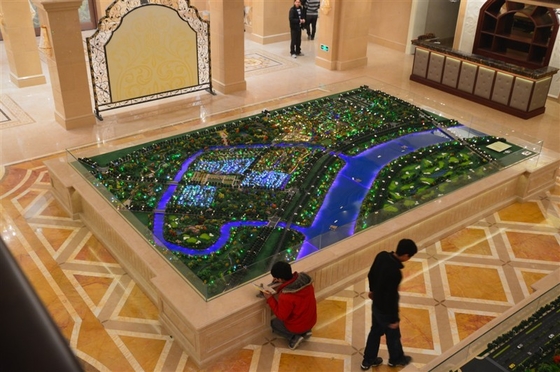 Fabricante modelo arquitectónico durável do ABS para o planeamento de uso da terra fornecedor