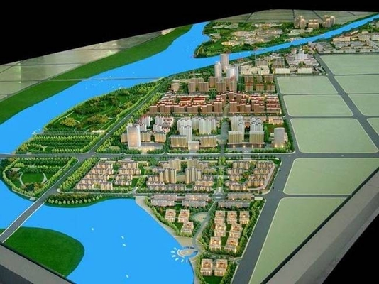 fabricante modelo arquitectónico Eco-amigável forte para o planeamento de uso da terra fornecedor