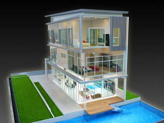 Fabricante modelo arquitectónico interior, modelo 3D Eco-amigável fornecedor