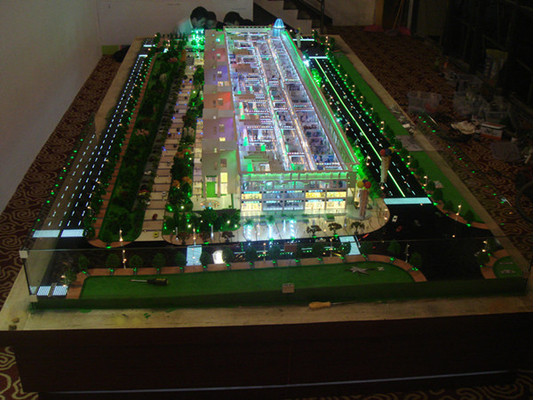 Fabricante modelo arquitectónico ambiental, modelo 3d de construção comercial fornecedor