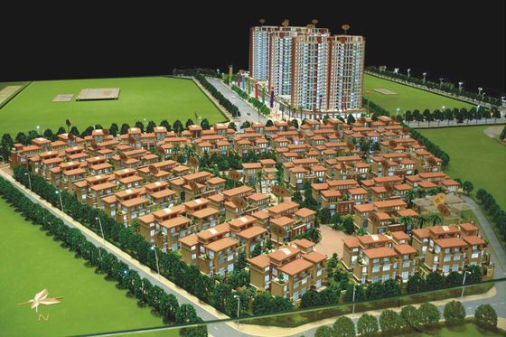 Modelo arquitectónico do hotel que faz a fontes 3D o CE virtual ROHS fornecedor