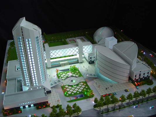 Fabricante modelo arquitectónico acrílico para blocos residenciais de Commerical fornecedor
