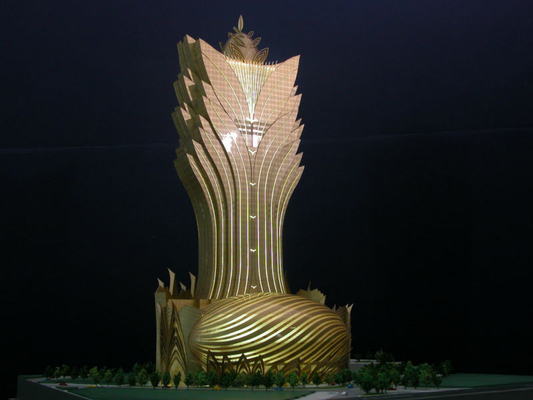 Fabricante modelo arquitectónico memorável nacional da cidade com processo 3D bonito fornecedor