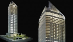 o ABS modelo arquitectónico bonito do fabricante 3D para a cidade eleva-se planeamento fornecedor