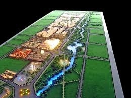 Fabricante modelo arquitectónico da disposição do planeamento urbanístico, modelo da disposição da cidade de Arcylic fornecedor