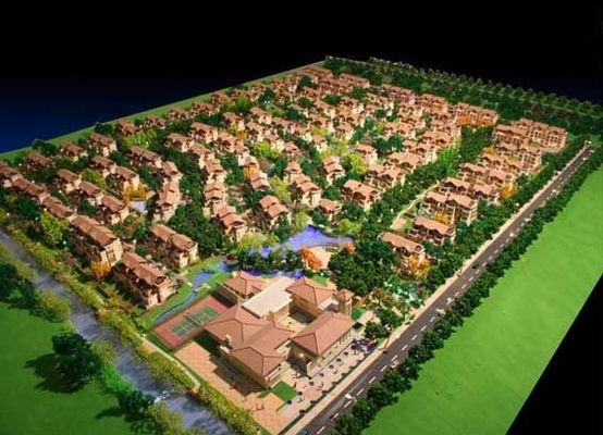 Fontes arquitectónicas de reunião residenciais do modelo para o modelo da disposição da casa de campo fornecedor