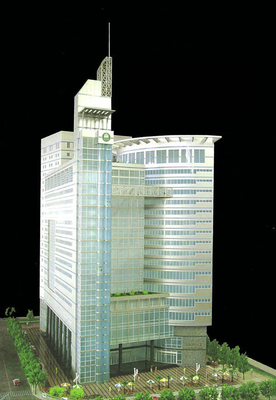 o modelo 3D arquitectónico bonito fornece o anúncio publicitário para construções altas icónicas fornecedor