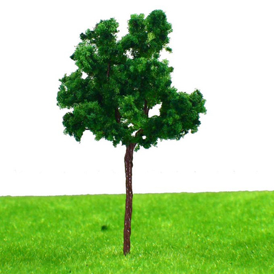 as árvores modelo diminutas plásticas de 7cm, árvores do modelo do trem da paisagem do cenário escalam o 1:100 G7035 fornecedor