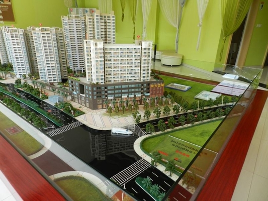 Iluminando o cenário diminuto do modelo à escala para o modelo de planeamento urbano fornecedor